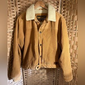 Timberland Vintage Corduroy Jacket with Sherpa Lining